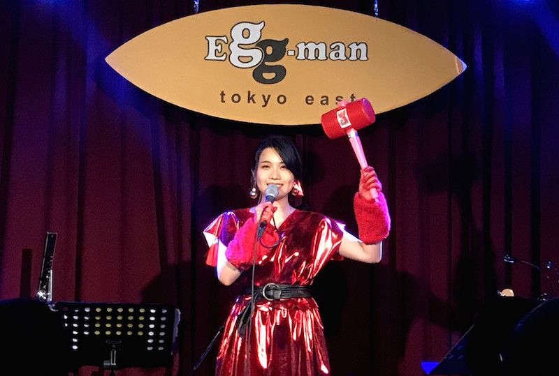 町あかりワンマンライブ、Eggman tokyo east。ピコピコハンマー