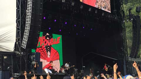 フジロック2018・初日。ALBERT HAMMOND JR