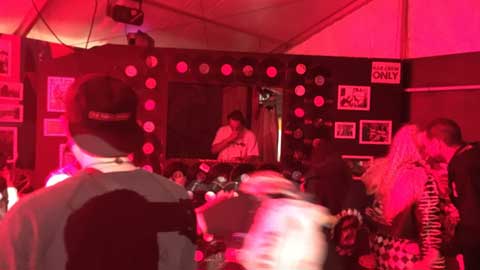 フジロック2018・初日。GOTH TRAD