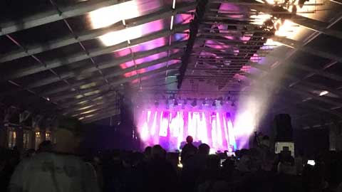 フジロック2018・初日。JON HOPKINS