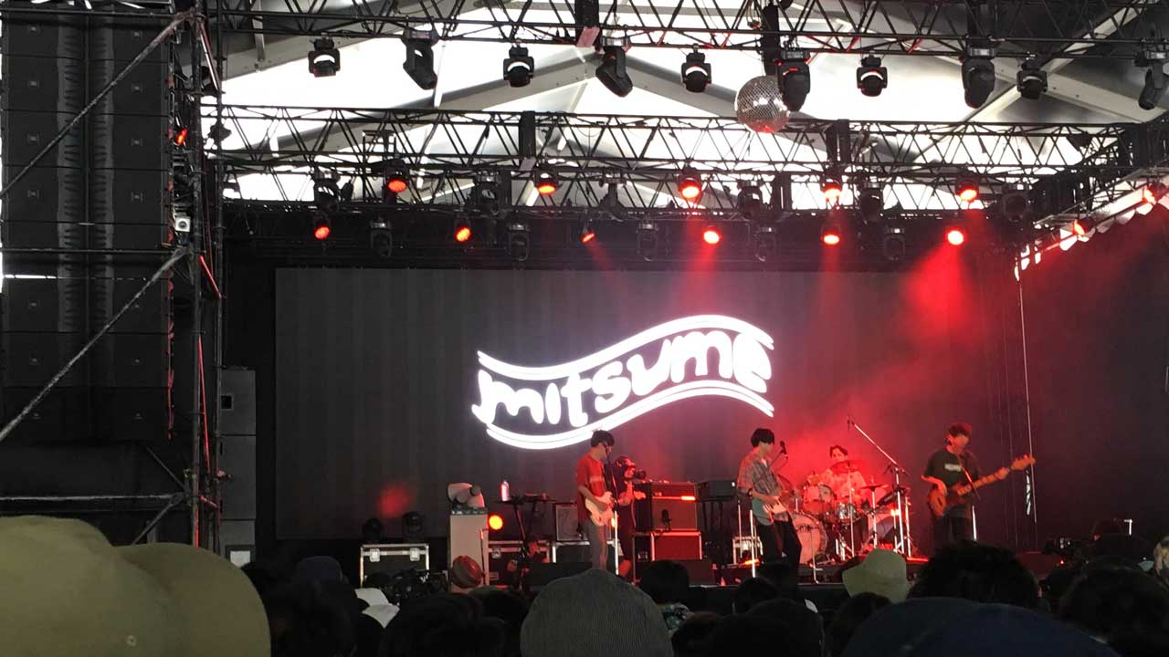 フジロック2018・初日。ミツメ