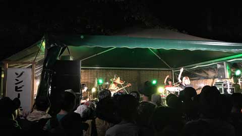 フジロック2018・初日。ZOMBIE-CHANG