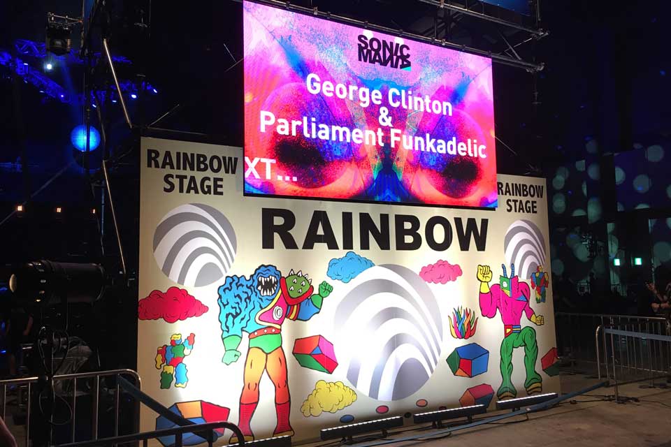 ソニマニ2018 SONICMANIA 2018、George Clinton & Parlament / Funkadelic
